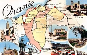 Oranie - Carte
